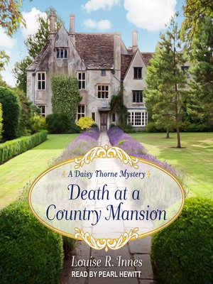 cover image of Death at a Country Mansion